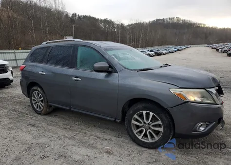 2016 Nissan Pathfinder S z USA, uszkodzony, nr VIN 5N1AR2MM5GC627624